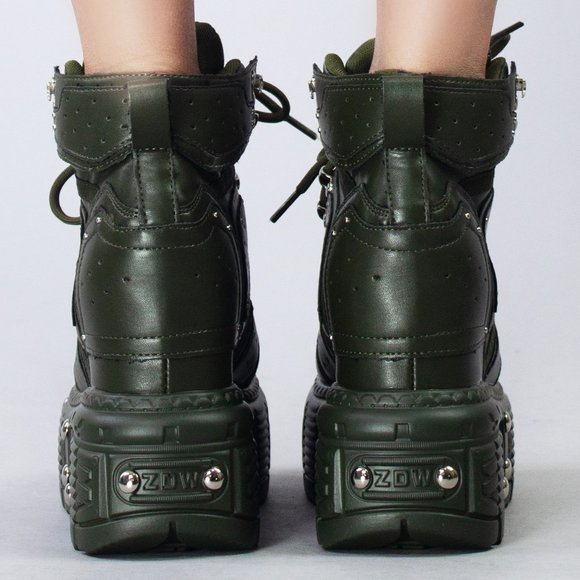 COPY - Anthony Wang X Code Warrior Platform Sneakers - Picture 3 of 3